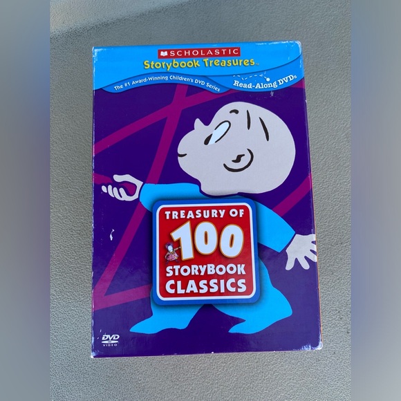 Scholastic Storybook Treasures Treasury Of 100 Storybook Classics DVD 16-Disc - Picture 2 of 6